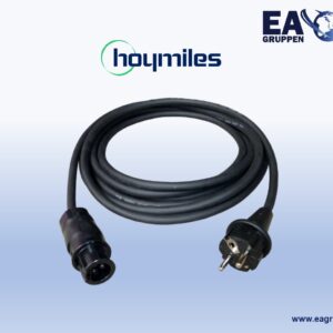 AC Kabel 2,5m mit Schukostecker und AC Female Connector- ZB0039