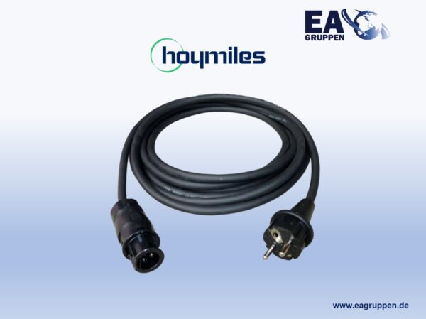 AC Kabel 2,5m mit Schukostecker und AC Female Connector- ZB0039