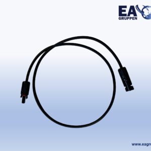 1m Solar DC Verlängerungskabel 6mm² beidseitig mit MC4 kompatiblen Stecker - ZB0038