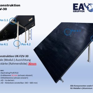Unterkonstruktion UK-F2V-30- UK0002
