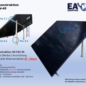 Unterkonstruktion UK-F2V-45- UK0001