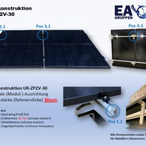 Unterkonstruktion UK-ZP2V-30- UK0003