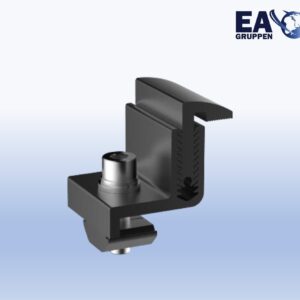 Endklemme FULLBLACK für Moduldicke 35 – 60mm- UK0006