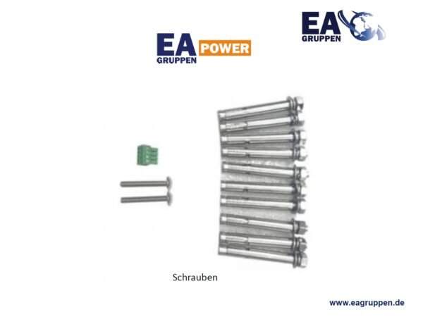 Solarspeicher - Stromspeicher - PV Speicher 9,6 kWh Lithium-Solarbatterie mit LCD-Touchscreen - ES00091 – Bild 9
