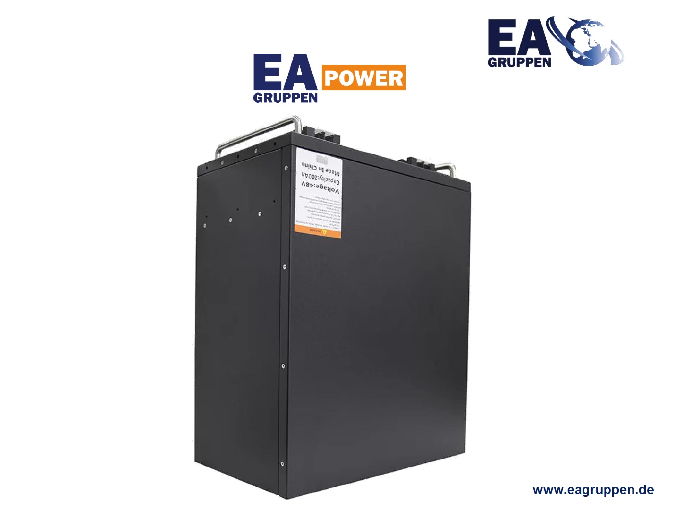EA Power Lithium-Eisenphosphat-Server-Rack-Batterie für Sonnensystem 48V  200aH 9,6 kWh – ES00111 – EA Gruppen GmbH