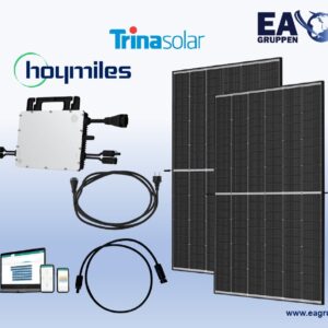 Balkonkraftwerk DUO Trina 850W Hoymiles HMS-800W-2T mit WiFi integriert  – SY07896