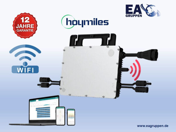 Hoymiles Mikrowechselrichter HMS-800W-2T (800W) mit WiFi integriert
