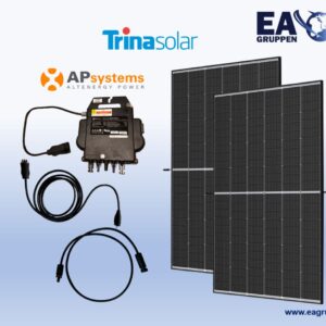 Balkonkraftwerk DUO Trina 850W APsystems DS3-L - SY098656