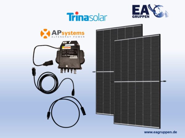 Balkonkraftwerk DUO Trina 850W APsystems DS3-L - SY098656