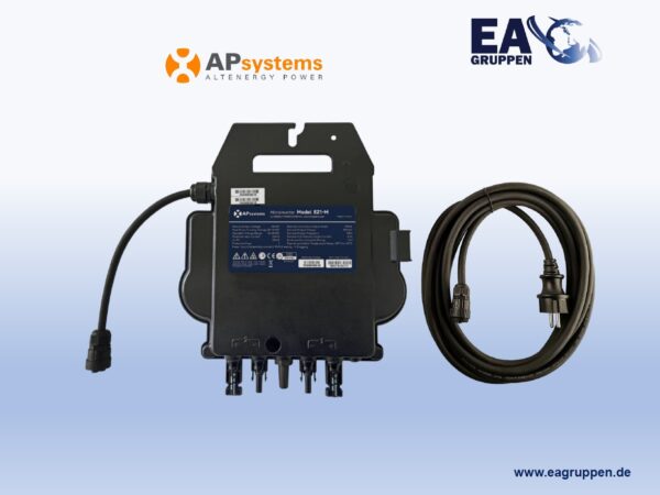 APSYSTEMS EZ1-M 800W WLAN Mikrowechselrichter mit 5m Kabel