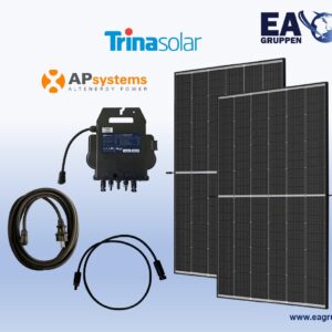 Balkonkraftwerk DUO Trina 850W APsystems EZ1-M (800W) - SY0758